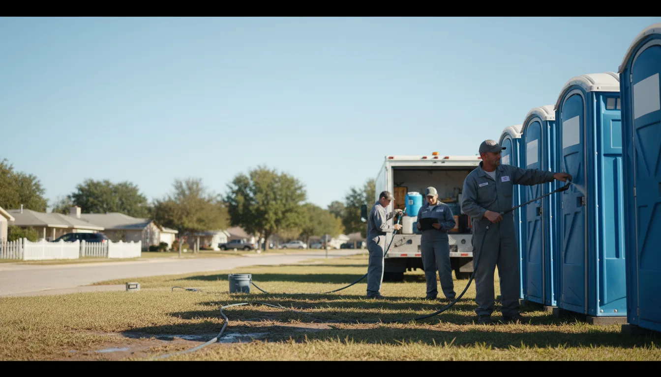 Long-Term Portable Toilet Rental in Cascilla, MS near me